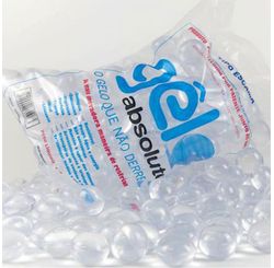 SACO DE GELO EM SACHET (BOLÃO) COM 80 UNIDADES - GÊLO ABSOLUTO