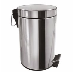 LIXEIRA EM AÇO INOX 5 LITROS - NIAZITEX