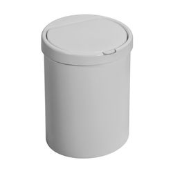 LIXEIRA DE PLÁSTICO 7,5L (CLICK) BRANCO (42913) - PURIMAX