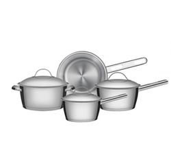 JOGO DE PANELAS EM AÇO INOX 4 PEÇAS ALLEGRA (65650/270) - TRAMONTINA