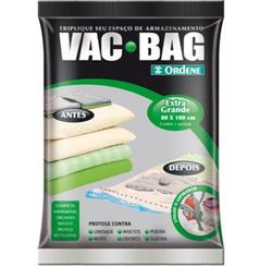 SACO PARA ARMAZENAGEM A VÁCUO VAC BAG EXTRA GRANDE (55600) - ORDENE