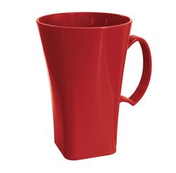 CANECA CAPPUCCINO PLUS 400ML VERMELHO SOLIDO (UZ161-VM) - UZ Utilidades
