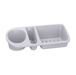 ORGANIZADOR DE PIA BRANCO SOLIDO (UZ322-BR) - Uz Utilidades
