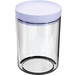 PORTA MANTIMENTOS 1,4L TRANSPARENTE COM TAMPA BRANCA (UZ313-BR) - Uz Utilidades