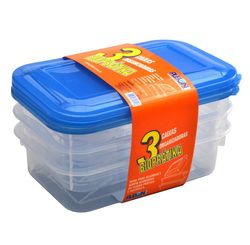 CONJUNTO DE POTES ORGANIZADORES 0301 1,3 L - PLEION