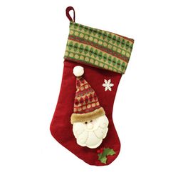 Bota Natalina Papai Noel 50 Cm - Niazitex