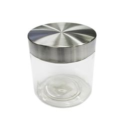 PORTA MANTIMENTO DE VIDRO COM TAMPA EM INOX 850ML - HOMECOOK