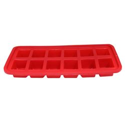 FORMA DE GELO 12 CUBOS DE SILICONE 26X22X3,3CM