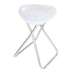 BANQUETA DOBRÁVEL BRANCA COM ALÇA 541090 - SECALUX