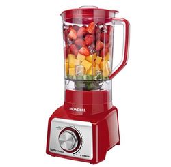 LIQUIDIFICADOR VERMELHO TURBO INOX 127V - MONDIAL