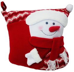 ALMOFADA BONECO DE NEVE SACO PARIS 38 X 33CM - NIAZITEX