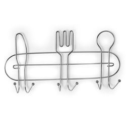 SUPORTE PARA UTENSILIOS COM 6 GANCHOS QUERIDA