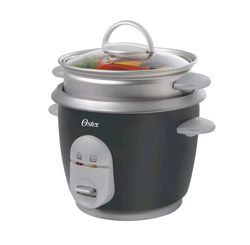 PANELA DE ARROZ CINZA COM VAPOREIRA 3 XÍCARAS 127V (4722) - OSTER