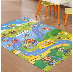 TAPETE INFANTIL MODERNO 1,00 X 1,40