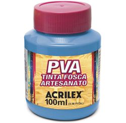 TINTA FOSCA P/ ARTESANATO - 100ML - AZUL CELESTE (032100503)