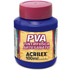 TINTA FOSCA P/ ARTESANATO - 100ML - AZUL TURQUESA (032100501)