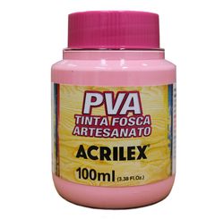 TINTA FOSCA P/ ARTESANATO - 100ML - ROSA (032100537)