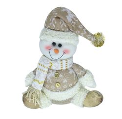 BONECO DE NEVE MADRID 22,5CM - NIAZITEX