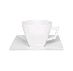 XICARA DE CHA C/PIRES 200ML QUARTIER WHITE - OXFORD