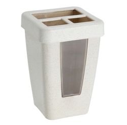 PORTA ESCOVA MARFIM (6854) - EVO PRODUTOS SUSTENTÁVEIS