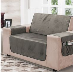 PROTETOR PARA SOFA AVULSO 2 LUGARES SUEDE ANIMALE I LL3 - NC HOME
