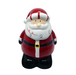 POTE PAPAI NOEL CERAMICA TOULOUSE 14 X 12,6 X 19,5CM - NIAZITEX