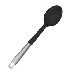 COLHER METALIC 35CM PRETO