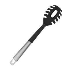COLHER P/ ESPAGUETE METALIC 34CM PRETO