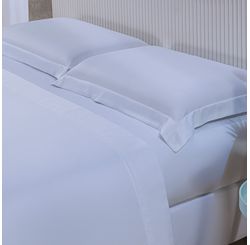 JOGO DE CAMA 300 FIOS HOTEL BORDADO QUEEN