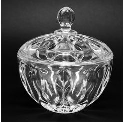 POTICHE DECORATIVO VIDRO RIVER 11CM - MAISON DECOR