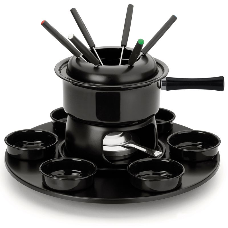 SERV-P-FONDUE-CARROUSSEL-LUGANO-PRETO-17PCS-807913-10107885