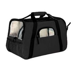 BOLSA TRANSPORTE GDE THE DOGS BAG PRETA (10675) - THE PETS BRASIL