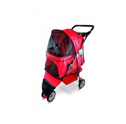 CARRINHO THE BABY'S PET VERMELHO (10679) - THE PETS BRASIL