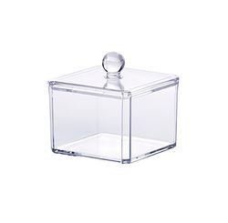PORTA ALGODAO 9,5X9,5X9,5 CM (1200)