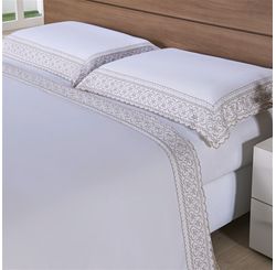 Jogo de Cama 300 Fios Edimburgo Solteiro