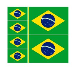 TECIDO BANDEIRA DO BRASIL 12 METROS VERTICAL DESENHO 02
