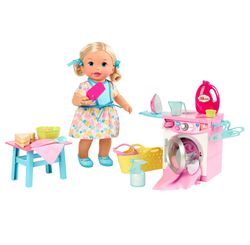 Little Mommy - Boneca Hora de Comer e Lavar (flc04)