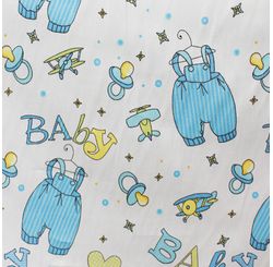 Tecido Tricoline Estampado Lg1,45 Boy Clothes