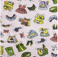 Tecido Tricoline Estampado Lg1,45 Clothes