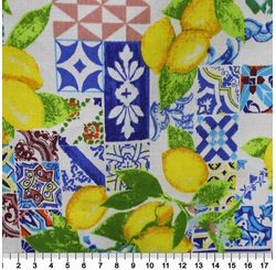 TECIDO TRICOLINE INFANTINO LG1,49 43935 AZULEJO COR 001