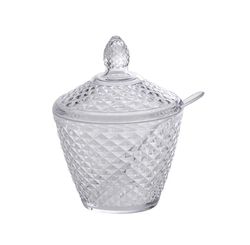 ACUCAREIRO C/ COLHER LUXXOR 400 ML CRISTAL (1151)