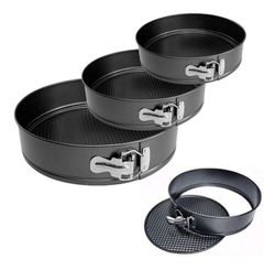 Conjunto de 3 Formas Red de Metal C/ Fundo Removivel