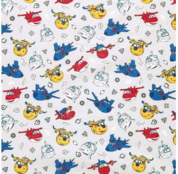 Tecido Tricoline Licenciado-lg1,50 Super Wings 6 (24203-63)