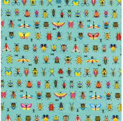 Tecido Tricoline Patchwork - Lg1,50 23897/63 (5544 A)