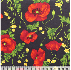 Tecido Tricoline Infantino Lg1,40 09914 Flor Paixao 01