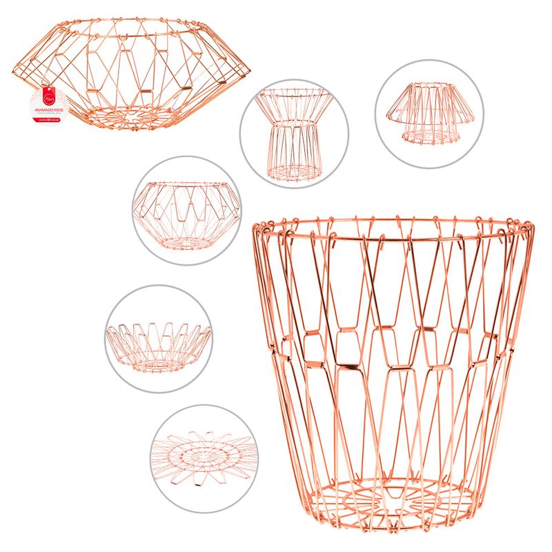 CESTO-DOBRAVEL-15CM-ARAMADO-ROSE-7899658423575