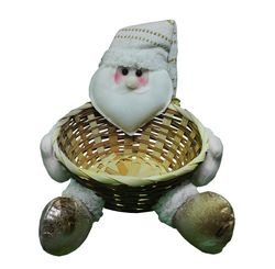 CESTO PAPAI NOEL MADRID 20CM