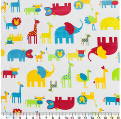 Tecido Tricoline Infantino Lg1,40 12226 Safari 06