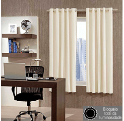 CORTINA CORTA LUZ ILHOS 2,60M X 2,30M