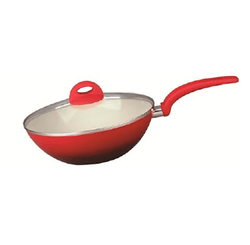 PANELA WOK COM CABO CERAMIC CLASS 28CM (715) - CLASS HOME